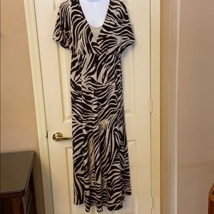 Chico’s Animal Print Maxi Dress